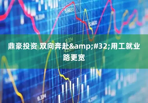 鼎豪投资 双向奔赴&#32;用工就业路更宽