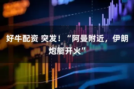 好牛配资 突发！“阿曼附近，伊朗炮艇开火”